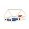 11867 low house bed for children fence with two sidewalls