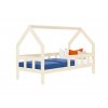 11870 children s house bed fence made of wood with two sidewalls