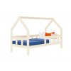 11870 children s house bed fence made of wood with two sidewalls