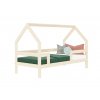 11876 children s wooden house bed safe with three bed guards