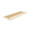 11930 wooden storage drawer under bed storage on wheels