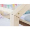 Wooden House Bed for Two Children VILLY Detail
