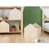 Wooden house-shaped storage box HOUSE
