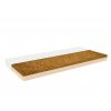 BIO cot mattress NATY 60 cm x 120 cm from a natural foam and seagrass