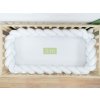 Braid-Shaped Cotton Cot Bumper Mimi