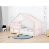 Airy Chiffon Roof for Children’s House Bed Lucky Pink