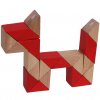 Puzzle for folding SNAKE shapes