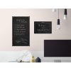 Self-adhesive CHALK BOARD on the Wall