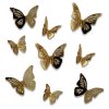 3D Wall Stickers Golden BUTTERFLIES