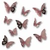 3D Wall Stickers Pink BUTTERFLIES