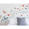 Wall Stickers Butterflies with Sign WINGS
