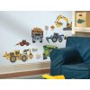 Wall Stickers EXCAVATORS for the Boy's Room