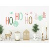 Christmas Adhesive Label on the Wall HO HO