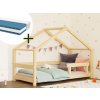 House bed LUCKY 120 x 200 cm + mattress METROPOLIS