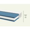 House bed LUCKY 90 x 200 cm + mattress METROPOLIS